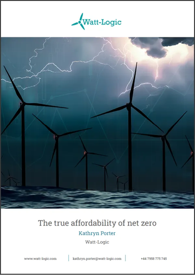 Report: The true affordability of net zero