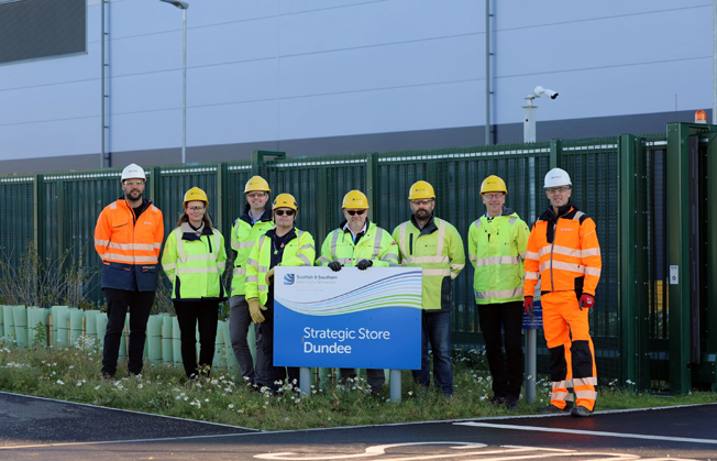 The new Dundee Strategic Spares warehouse will help strengthen the resilience and efficiency of the high-voltage electricity network The new Dundee Strategic Spares warehouse will help strengthen the resilience and efficiency of the high-voltage electricity network